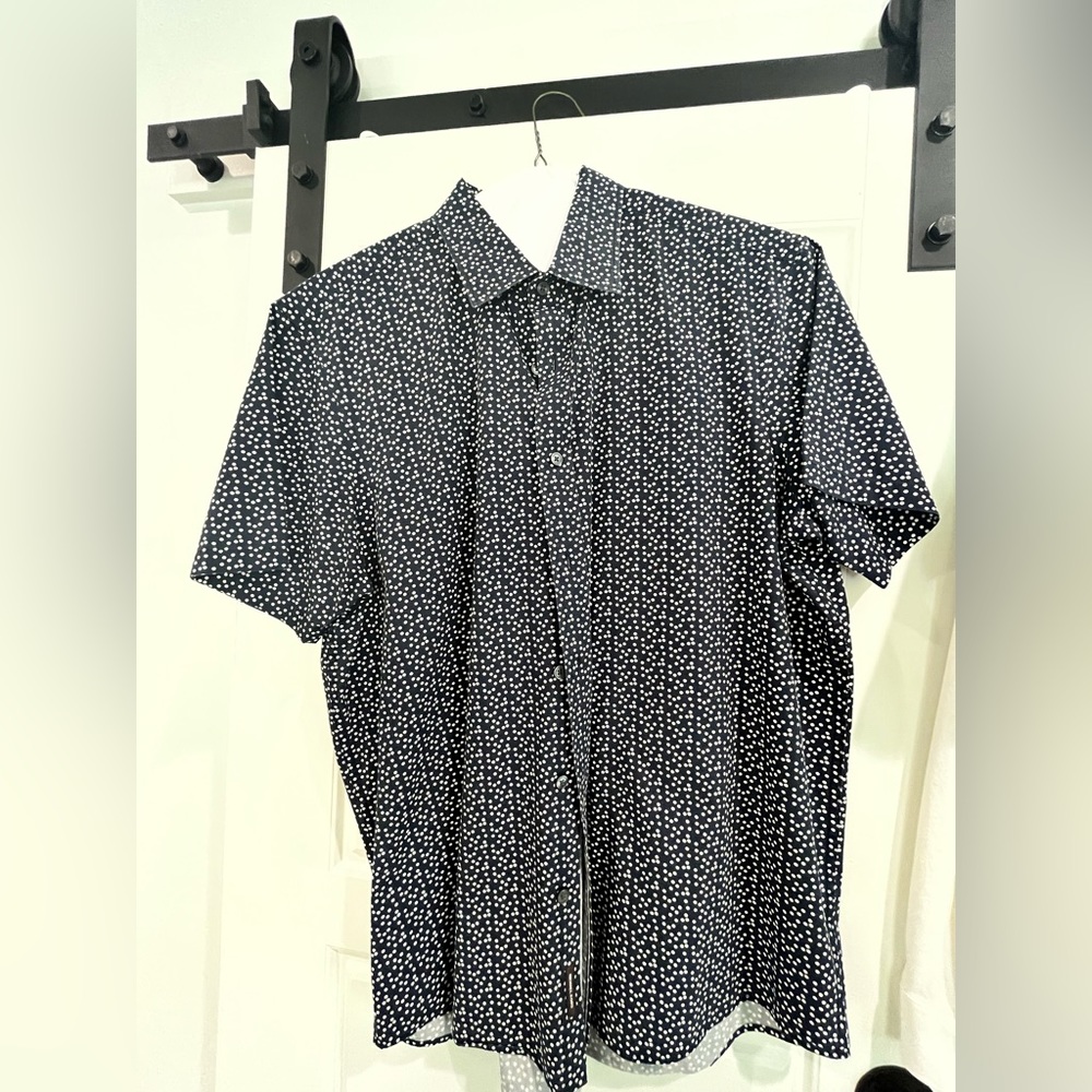 Michael Kors Men’s Short sleeve button up